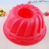 Swirl Bundt Ring Cake Bread Pastry Silicone Mold Pan Bakeware Tray Mould Tool