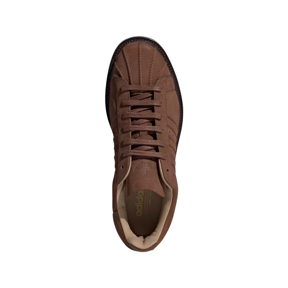 adidas Superstar Lux Made In Italy Preloved Brown Unisex Sneakers Preloved-Brown Dark-Brown KJ8987