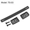 Uxcell Speaker Cabinet Grip Strap Spring Steel Insert Metal End Cap with Buckle Screw 1pc Handle, Type, Handle, Fixing, Black,