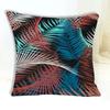Tropical Plant Pattern Cushion Cover Abstract Leaf Pillowcase Living Room Bedroom Sofa Decorative Pillowcase 45*45Cm