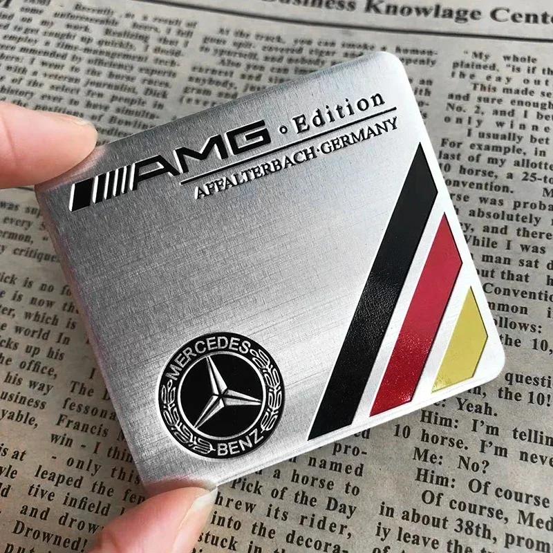 1pcs Car Sticker Automotive Emblem Auto Accessories for Mercedes Benz AMG W203 W204 W205 W212 W213 W177 W176 W117 W116 W222 X253 FE8