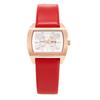 Retro Niche High-End Generous Personality Versatile Large Dial Cowhide Belt Watch Lady