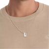 Calvin Klein Fashion Series Solid Design Steel Necklace Men necklaces Silver 35100019