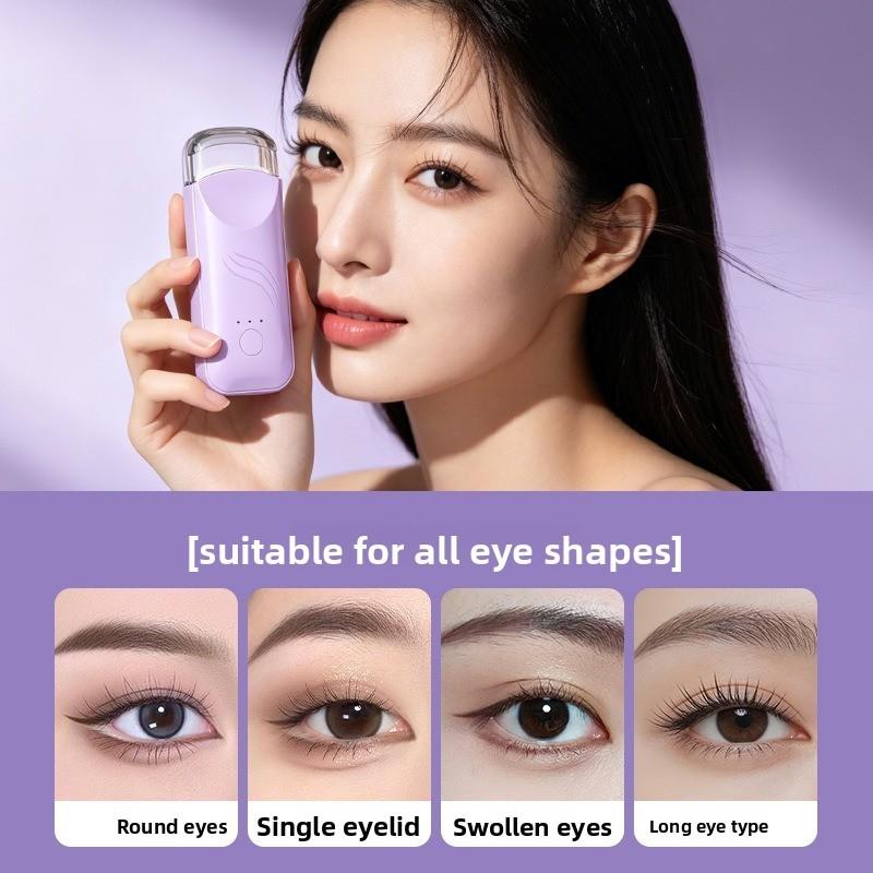 Electric Eyelash Curler With Heating Tech For Youth Makeup Application