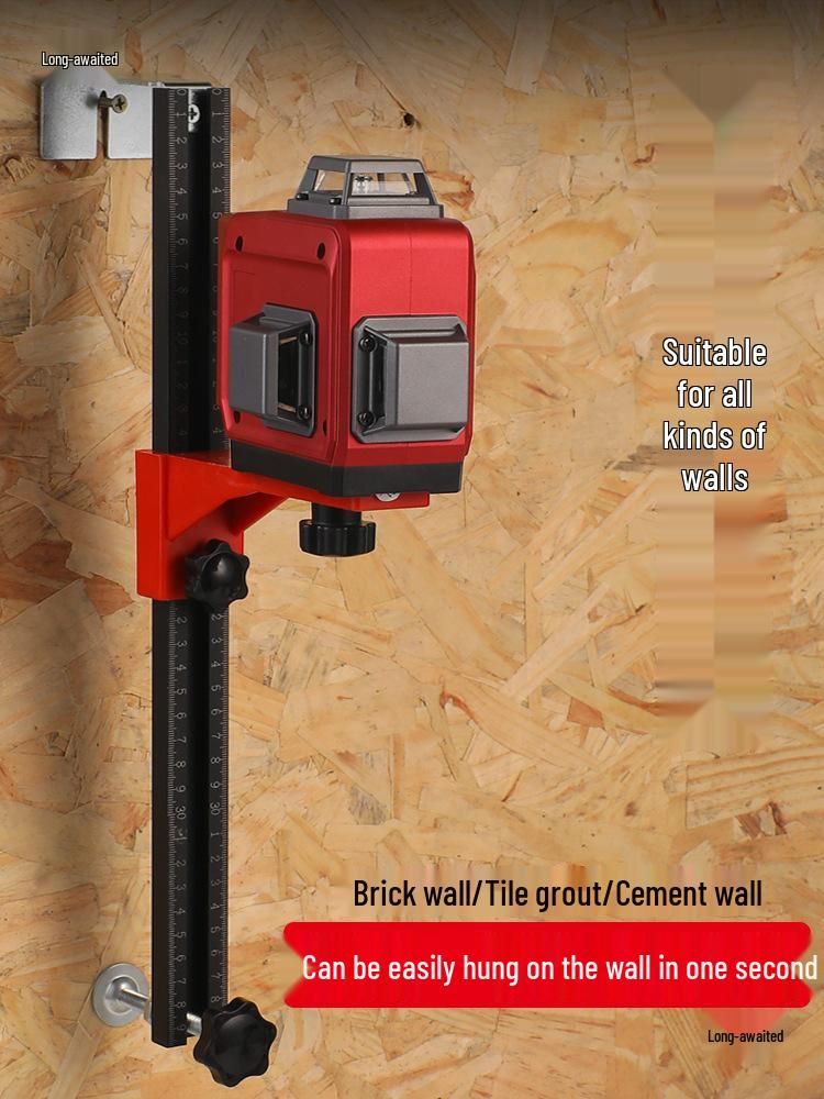 Nivellierbare Wandhalterung für Infrarotlinien und Decken Dekoration