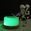 Colorful Aromatherapy Ultrasonic Humidifier & Wood Grain Diffuser - 700ML Capacity