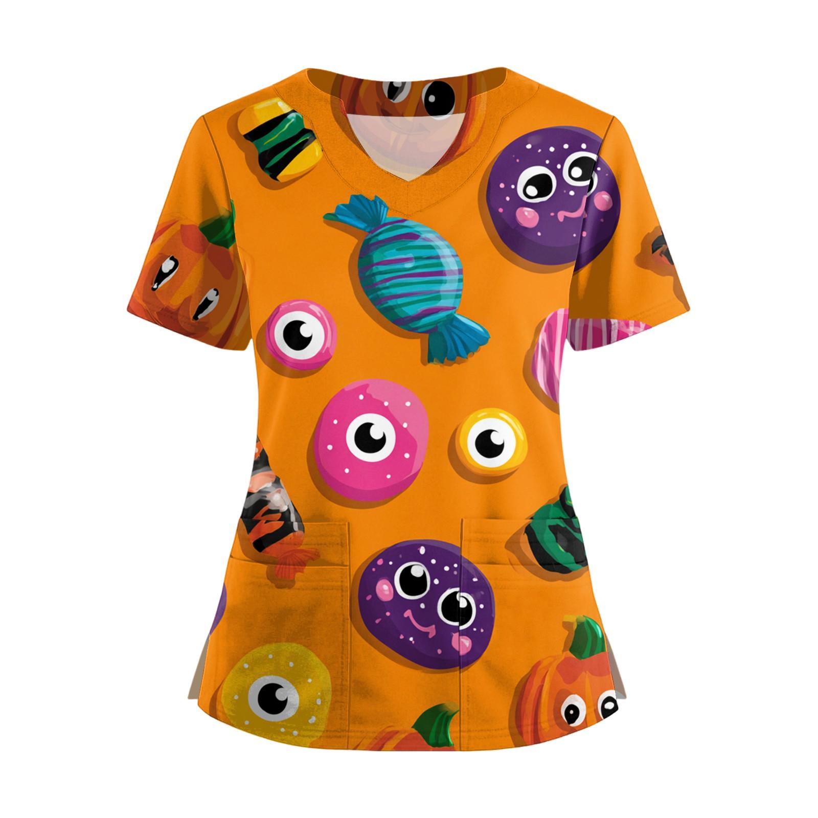 

Женская футболка с коротким рукавом, однотонная, с V-образным вырезом, на пуговицах сбоку, с разрезом XXXL шафрановый