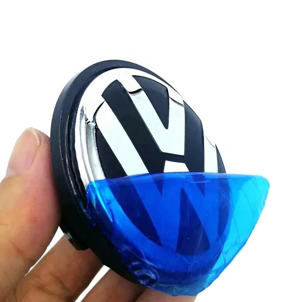 For Volkswagen 4pcs 55mm 56mm 65mm 70mm Car Wheel Center Hub Caps Cover for VW Volkswagen Golf Polo Passat Touran CC B5 B6 B7 Jetta accessories AVZ1
