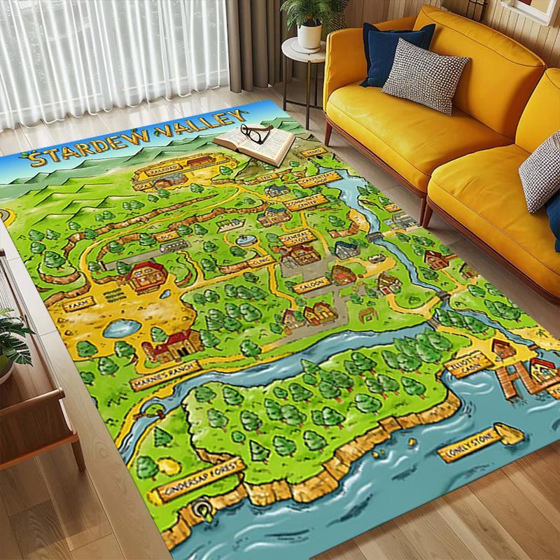 Stardew Valley Living Room Nonslip Area Rug Soft Carpet For Bedroom Game Playroom Sofa Office Home Decor Doormat Christmas Gift C9261983