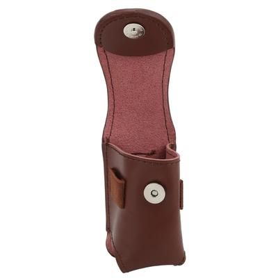 Bolsa de Cintura Portátil para Bolas de Golfe Mini Resistente ao Desgaste Couro Suporte para Bolas de Golfe Pochete de CinturaCafé