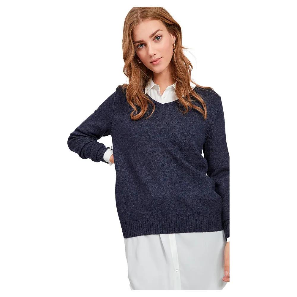 Vila V-neck Sweater Ril