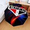 1PC Paulo Fc Emblem Printed Umbrella Folding Umbrella, Automatic Umbrella 8-Frame for Travel, Camping Fan Gifts Christmas Gifts