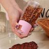 Quantitative Picnic BBQ Salt Container Press-type Spice Jars Portable Seasoning Box  Kitchen Gadget