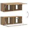 TV Cabinet Set 5 Pieces Artisan Oak Engineered Wood