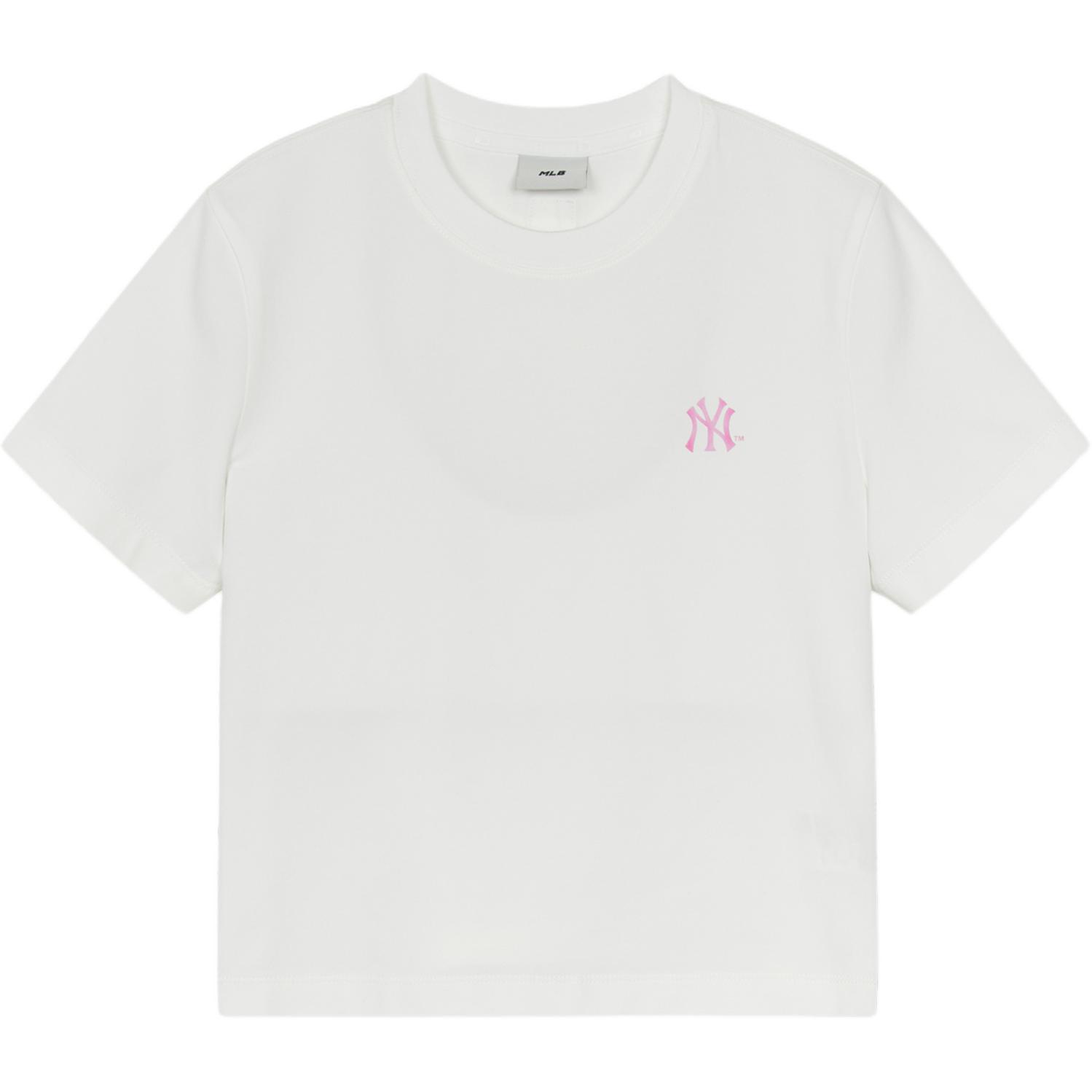 

New MLB New York Yankees T Shirt Women s White 3FTSX0253-50WHS S