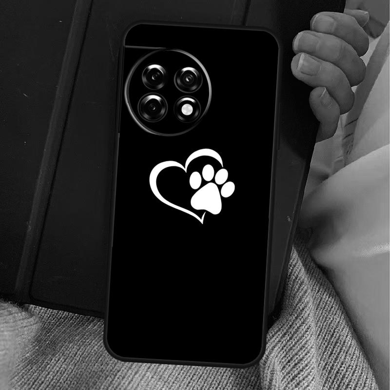 Dog Paw Case For OnePlus Nord 5 CE 2 3 4 Lite N10 N20 N30 OnePlus 13 12 11 10T 13s 10R 12R 13R Cover