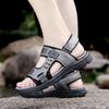 Sandalen Sommer Zehenfrei Strandschuhe Overalls Klettband Gurtband Outdoor Sportsandalen Außenhandel Mode Herrenschuhe