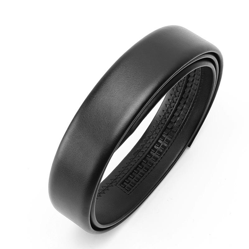 Do 3.5Cm Hemming Two-Layer Cowhide Belt Strip, Belt Body, Genuine Leather Belt, Automatic Buckle Belt Strip.