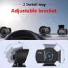NEW A501 OBD2 Car Head Up Display HUD Smart Car Water&Oil Temp Turbo RPM Gauge Digital Display Security Alarm Auto Meter