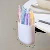 Practical Adjustable Desk Side Bag Hook With Pen Holder Plastic Pen Holder Desktop Load Bearing Hook