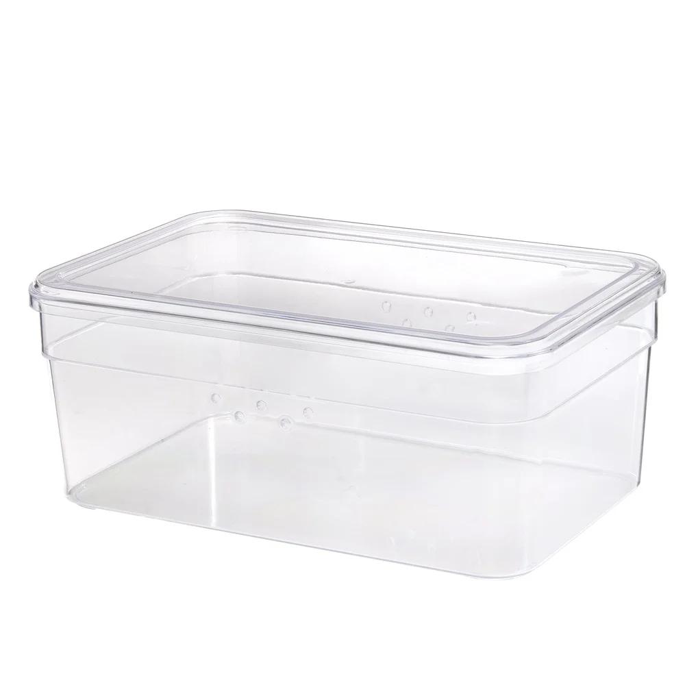 2 Pack Small Shoe Box Organizer Storage Container with Lid Stackable Clear Plastic Women and Kids