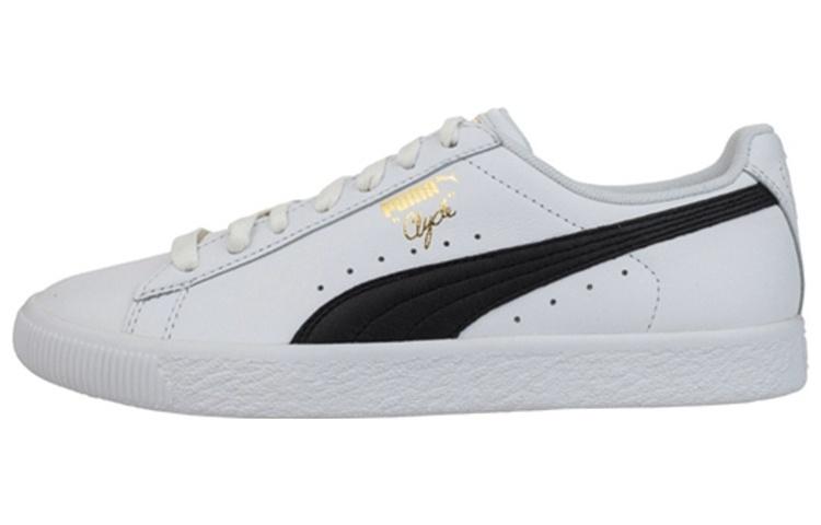 PUMA Clyde Core Foil White Black Gold Women s 364670-01 38