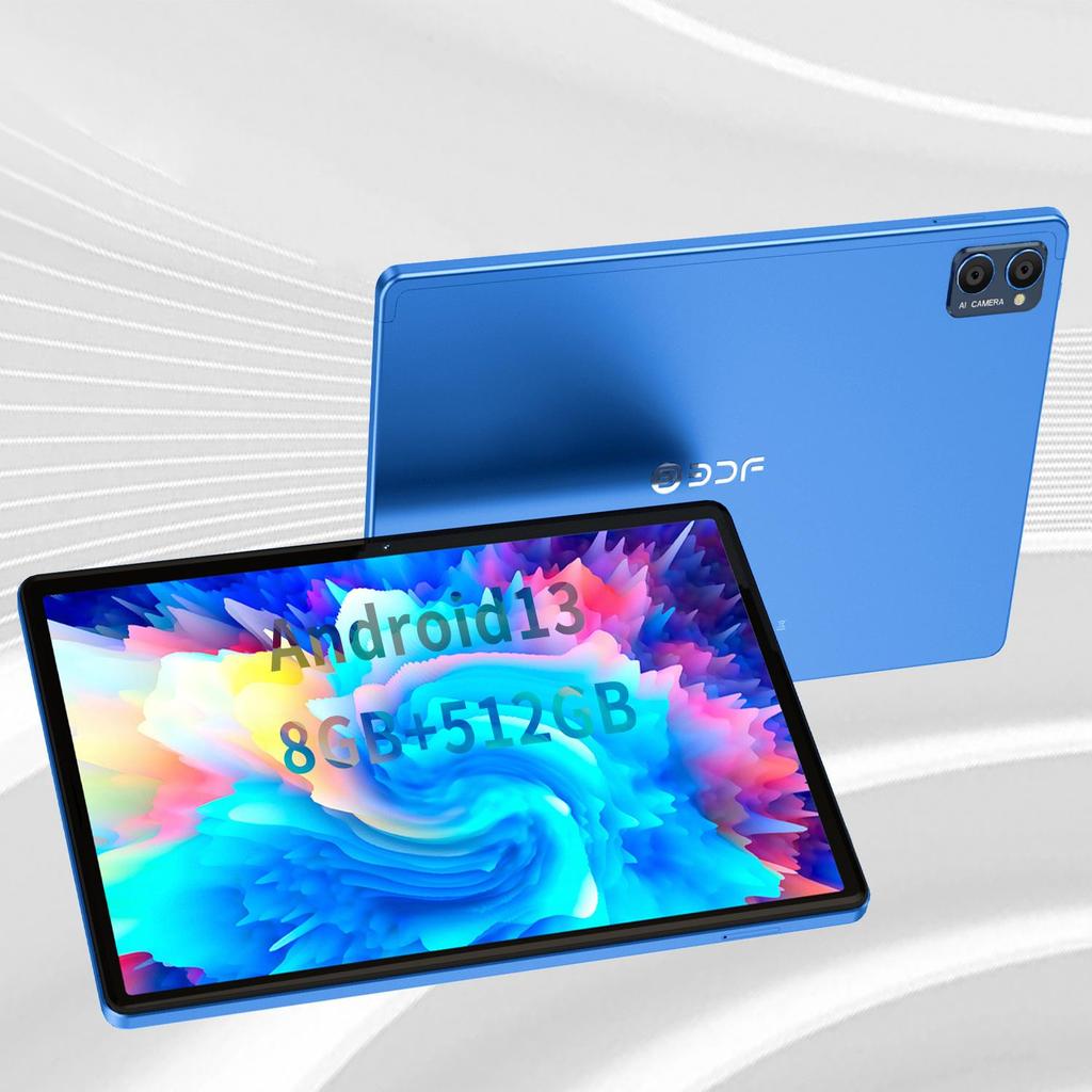 P60 BDF 10.1 Inch 8GB RAM 512GB ROM 8000mAh 4G 5G Android13 Tablet PC Computer Tab