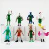 6-8Pcs Movie Goat Basketball Dream Action Figure Character Will Harris Jett Fillmore Lenny Williamson Figurine Pvc Model Toy