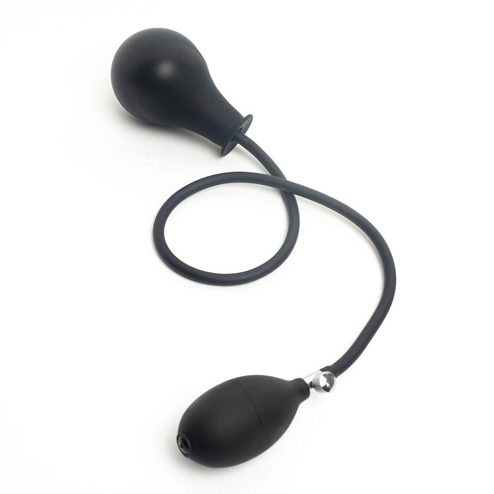 YWZAO Inflatable Anal Plug Silicone Integrated G35-1