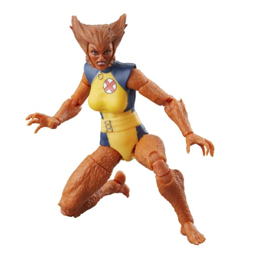Hasbro Marvel Legends Series Wolfsbane Comics Collectible 6-inch (15cm) Action Figure with Build-A-Figure Parts (F9074) Authentic