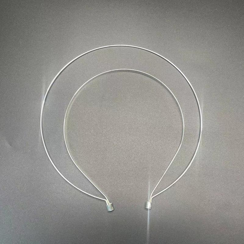 Εξατομικευμένα Αξεσουάρ Μαλλιών Δημιουργική Διπλή Μεταλλική Στέκα Μόδα Πάρτι Γενέθλια Υπερβολική Απλή Στέκα Καρφίτσα Μαλλιών