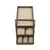 Umbra TERRACE Wooden Tabletop Accessory Case, Walnut, Jewelry Box, Case, Storage