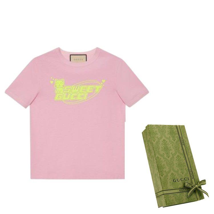 Gucci Logo Printed Crewneck T Shirt 723566-XJGDD-5904