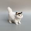 Fluffy Soft Kitten Plush Doll Toy Artificial Simulated Cat Realistic Mini Cat Plush Toy  Home Decor