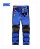 Children's Windproof, Waterproof, Warm Ski Pants for Boys & Girls - Plain Design for Older Kids