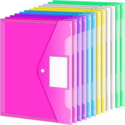 Stationery A4 Folder Office School Supplies Document Paper Organizer High Quality Snap File Bag
