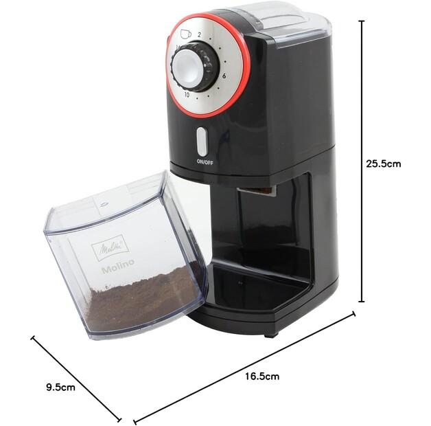 Coffee Grinder Melitta Molino Black/red (1019-01)