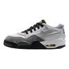 Air Jordan 4 RM Premium GS Motorsports Barnesneakers Hvit Svart Røykgrå IB8051-100