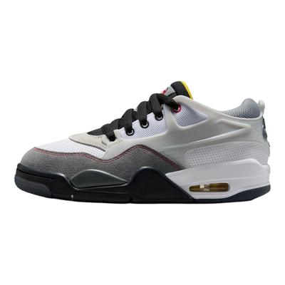 Air 4 RM Premium GS Motorsports Kinder Sneaker Weiß Schwarz Rauchgrau IB8051-100