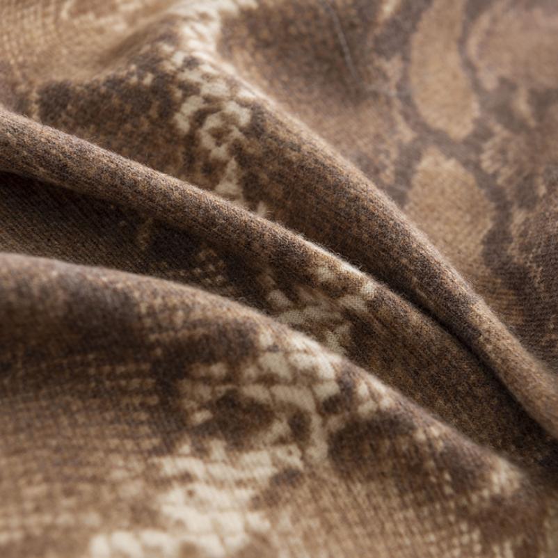 Soft Blanket Scarf Long Warm Snakeskin Shawl Wraps Cashmere Fringe Scarfs For Women