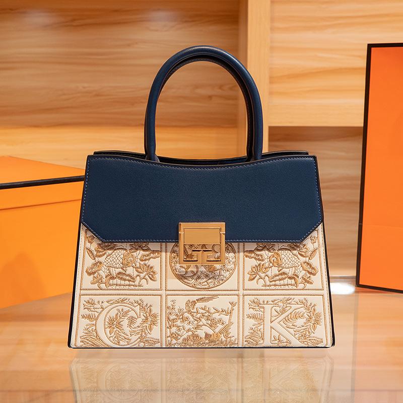 

Сумка для мамы, Вышитая сумочка в китайском стиле высокого класса, Свадебная сумка, Сумка для женщин среднего возраста большой вместимости