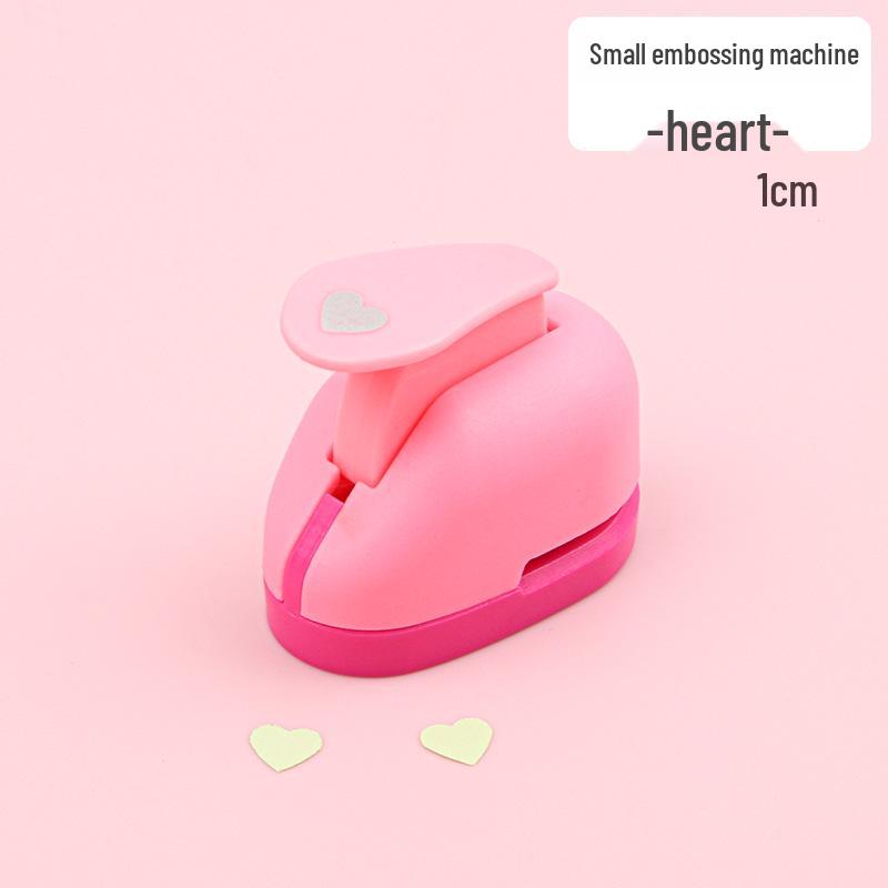 Children's DIY Paper Craft Embossing Machine - Easy Flower Punch for Kindergarten Educational Activities