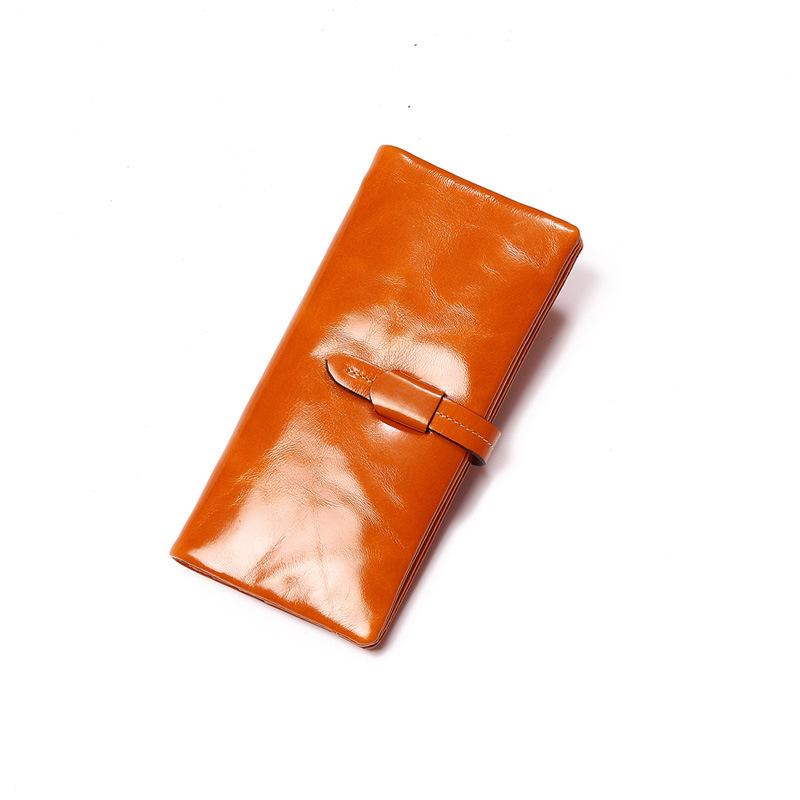 Women's wallet, leather wallet, wallet, soft leather clutch bag, women's small bag, new women's bag, versatile retro style