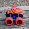 Inertial Pull-Back Dinosaur Monster Toy Car - Durable Four-Wheel Drive for Kids