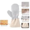Gants d'Évier Épais Argentés: Outil de récurage de cuisine durable, multifonctionnel, résistant à l'huile, imperméable