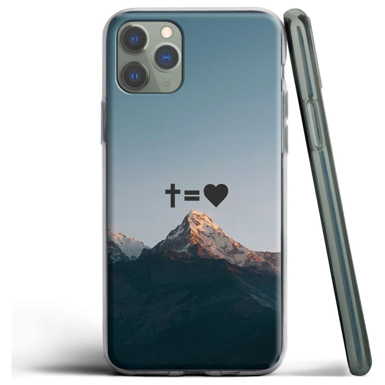 

Біблія Ісуса Христа Християнський Хрест Силіконовий Чохол для Apple iPhone 12 Mini 11 Pro SE XS X XR Max 8 7 6S 6 Plus 5S Iphone x