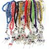 Tasbih Prayer Beads  Muhammad Simitate Agate Islamic Rosary Necklaces