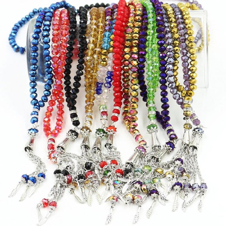 Tasbih Prayer Beads  Muhammad Simitate Agate Islamic Rosary Necklaces