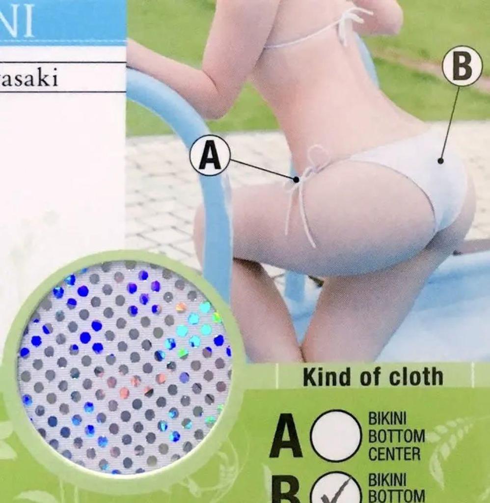 [USED] HIT's 2017 Kawasaki Aya Limited Edition Pinspo Bikini Card 14