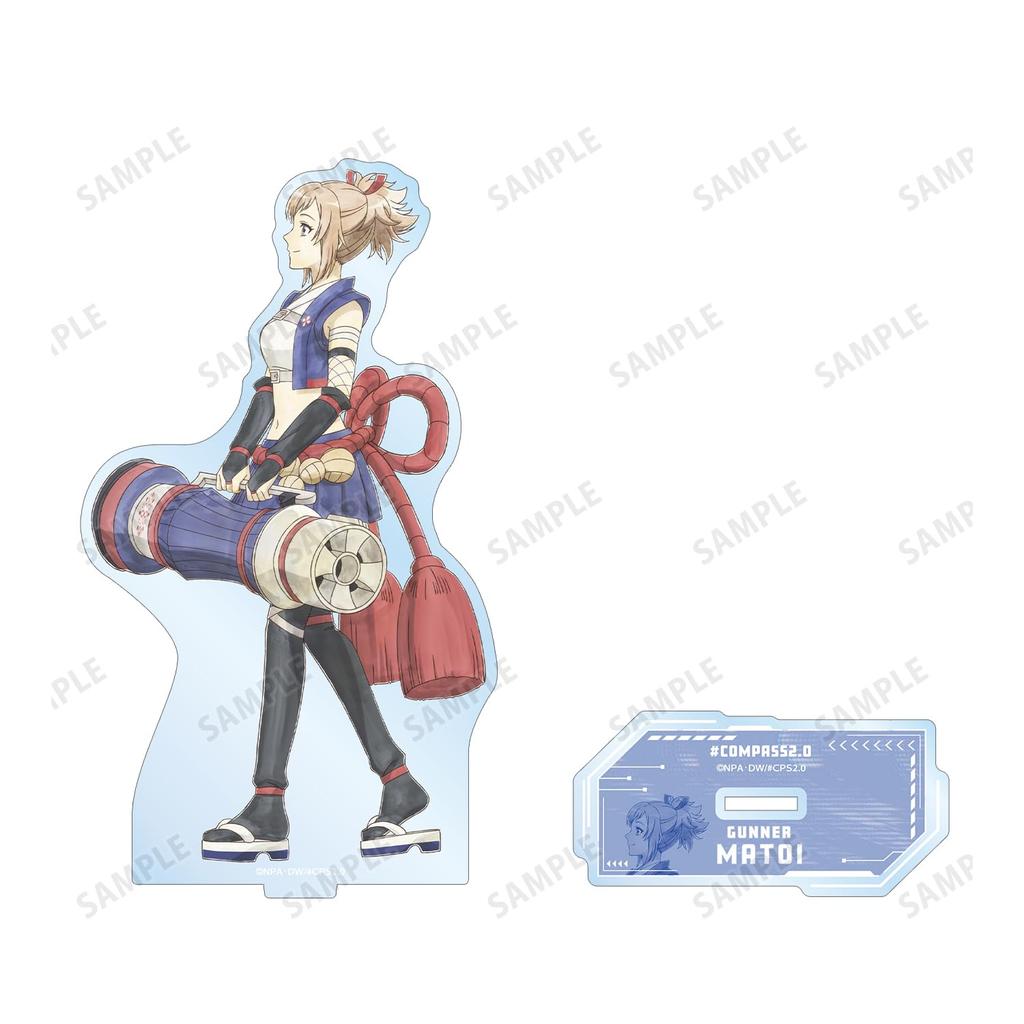 Compass Combat Providence Analysis System Original Illustration Matoi Fukagawa Ayumi Big Acrylic Stand 2.0 Ver.